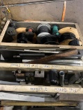 Metal shelving unit and all contents