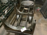 Large Scale Hand Cart with Metal Frame and Wheels