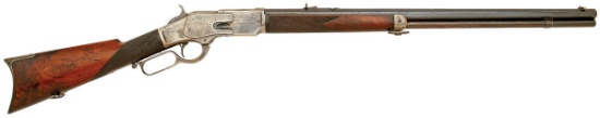 Beautiful Winchester Model 1873 Deluxe First Model Rifle