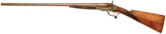 Handsome J & W Tolley Under Lever Double Hammergun