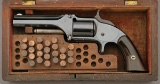 Exceptional Cased Smith & Wesson No. 1 1/2 First Issue Revolver