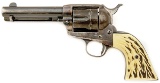 Colt Single Action Army Revolver Purportedly Owned by Lynn County Sheriff B.L. Parker