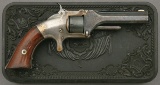 Smith & Wesson Model 1 First Issue Third Type Revolver with Gutta Percha Case