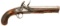 British Greatcoat Full-Stocked Flintlock Pistol