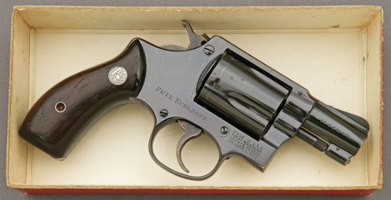 Smith & Wesson .38 Chief's Special Revolver Factory Inscribed