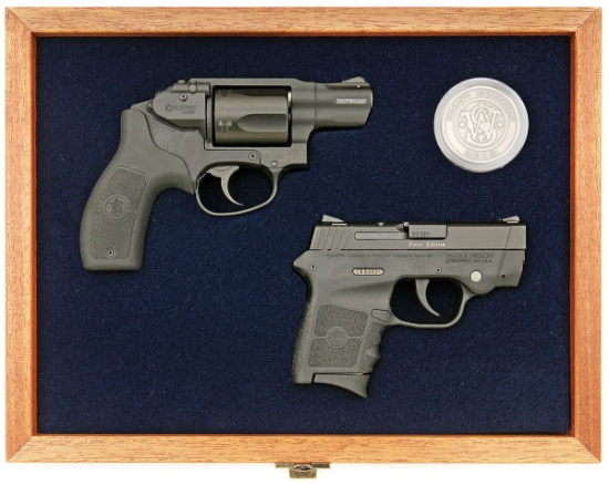 Cased Pair of Smith & Wesson "First Edition" Bodyguard 38 Revolver and Bodyguard 380 Semi-Auto Pisto