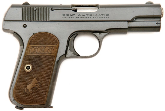 Colt Model 1903 Pocket Hammerless Semi-Auto Pistol