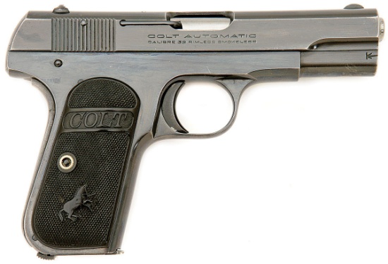 Colt Model 1903 Pocket Hammerless Semi-Auto Pistol