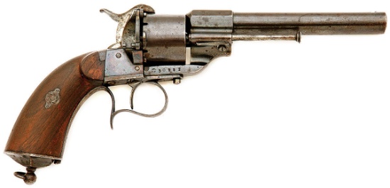 French M1854 Lefaucheux Single Action Pinfire Revolver