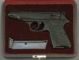Walther PP Semi-Auto Pistol with Factory Engraving