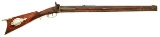 Unmarked Over Under Buck and Ball Percussion Rifle