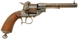 Glisenti M1854-Style Single Action Pinfire Revolver