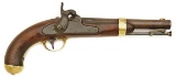U.S. Model 1842 Percussion Pistol by H. Aston