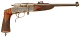 French Buffalo Stand Model Bolt Action Target Pistol by St. Etienne
