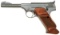Colt Woodsman Sport Model Semi-Auto Pistol with King Gunsight Modifications