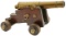 Very Fine Brass-Barreled Muzzle Loading Cannon