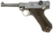 German P.08 Luger Pistol by DWM with Unit Markings