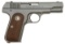 Colt Model 1908 Pocket Hammerless Semi Auto Pistol