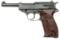Late War German P.38 Semi Auto Pistol by Walther