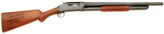 Outstanding Winchester Model 1897 Riot Gun with Central Railroad Of New Jersey Markings