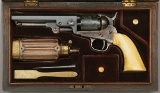 Fabulous Deluxe Cased Colt 1849 Pocket Model Revolver