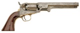 Engraved Manhattan Firearms Navy Model Percussion Revolver