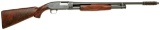 Custom Winchester Model 12 Skeet Slide Action Shotgun Engraved by Pauline Muerrle