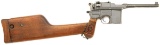 Prussian-Marked German C96 Semi-Auto Pistol by Mauser Oberndorf