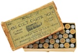 Rare Box of Winchester Repeating Arms Company 455 Colt Cartridges