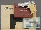 Rare Factory Engraved Walther PPK Semi-Auto Pistol