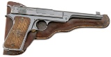 Reising Arms Company Semi-Auto Target Pistol and Rare Original Reising No. 35 Leather Belt Holster C