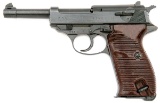 Late War German P.38 Semi Auto Pistol by Walther