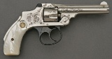 Excellent Factory Engraved Smith and Wesson Safety Hammerless Double Action Revolver