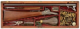 Lovely Mass Arms Company Maynard Model 1865 Sporting Rifle Cased with Accessories