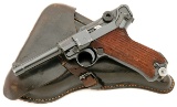 German P.08 Luger Code 42 Pistol by Mauser From Admiral Tully Shelley Collection