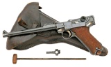 German LP.08 Artillery Luger Pistol by DWM From Admiral Tully Shelley Collection