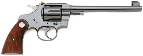 Colt Officers Model Target Double Action Revolver