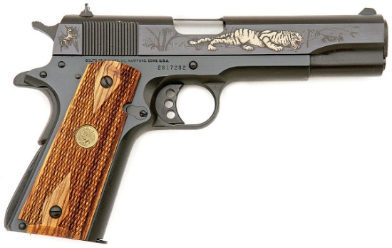 Colt Government Model 1991A1 Limited Edition "Tiger" Semi-Auto Pistol