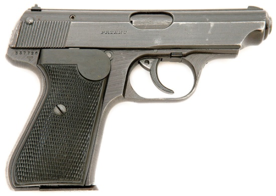 German Police-Marked J.P. Sauer 38H Semi-Auto Pistol