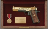 America Remembers World War II Victory Tribute Commemorative Model 1911A1 Semi-Auto Pistol by Colt