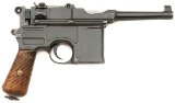 German C96 Semi-Auto Pistol by Mauser Oberndorf