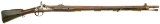 Unmarked European Percussion Martial Musket