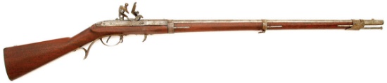 U.S. Model 1819 Hall Breechloading Flintlock Rifle by Harpers Ferry