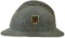 French M26 Adrian Helmet with German Medic Decal