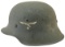 German M42 Stahlhelm with Luftwaffe Decal