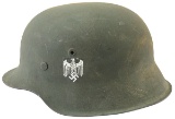 German M42 Stahlhelm with Heer Decal