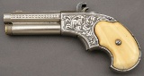 Engraved Remington-Rider Magazine Pistol