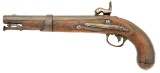 U.S. Model 1826 Navy Percussion Converted Pistol by Simeon North