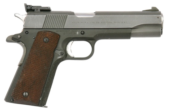 Custom Colt Government Model Semi-Auto Pistol by Lew Sharp