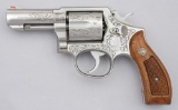 Engraved Smith & Wesson Model 65-3 Double Action Revolver